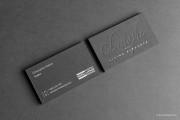 Grey Business Card Design 17