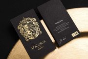 Triplex Business Cards with gold foil stamping - photo 16