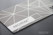 Stainless Steel Metal Business Card Design 7