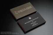 Triplex Business Cards with gold foil stamping - photo 5