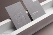 Grey Business Card Design 10