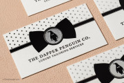 emboss-logo-silver-black-foil-stamping-white-cotton-cardstock-business-card-template-120002-dapper-penguin-rockdesign-image-02