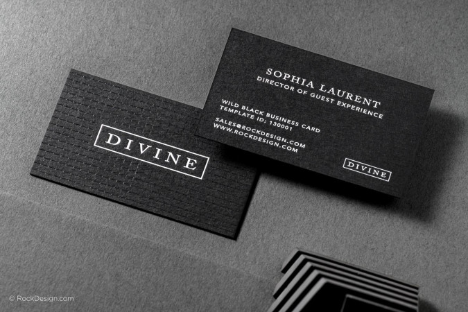 Wild Uncoated Business Cards