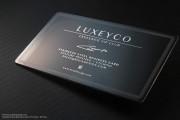 Stainless Steel Metal Business Card Design 2