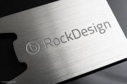 Stainless Steel Metal Business Card 1