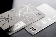 Stainless Steel Metal Business Card Design 10