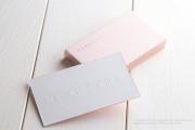 Smooth White Business Card Design 6