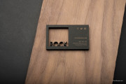 Square Cut Out business card template 4