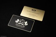 Luxury Gold Metal Business Card 4