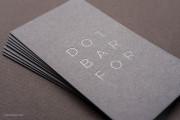 Gray thick white foil template 5