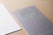 premium uncoated visiting card template 6