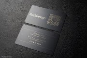 QR Code Business Card Design 4