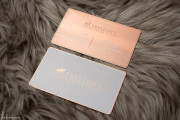 Exquisite Brushed Copper Metal Business Card 1