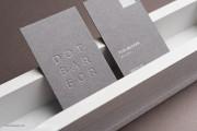 Gray thick white foil template 2
