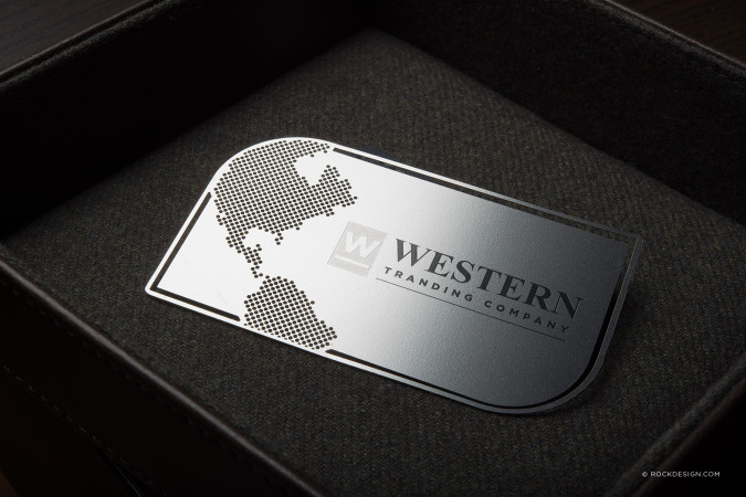 Professional Outstanding Business Card - Western Trading