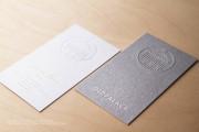 premium uncoated visiting card template 5