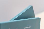 blue printed silk name card template 6