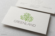 Embossed letterpress white business card 1