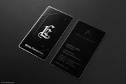 Stainless Steel with Black Spot Colour Professional Business Card 1