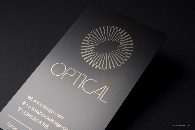 Eyesight industry business card template - OPTICAL 