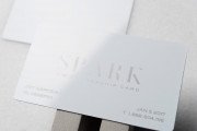 Fancy laser engraved VIP membership name card 3