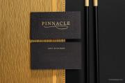 Embossed pattern gold & black template 4
