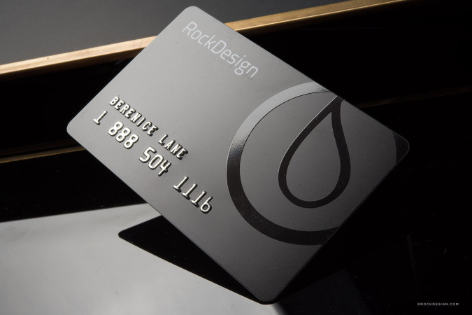 Unique Credit Card Styled VIP Membership Card - RockDesign VIP