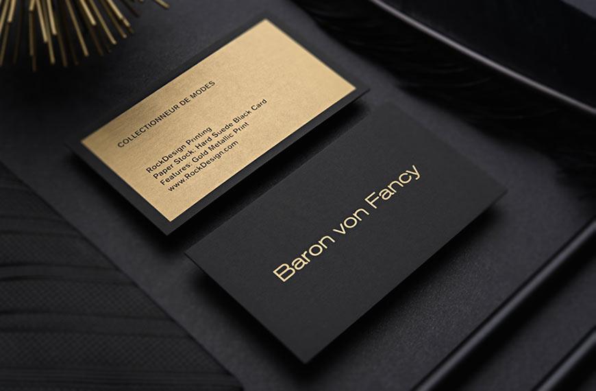 Metal Business Cards Printing - Custom Design