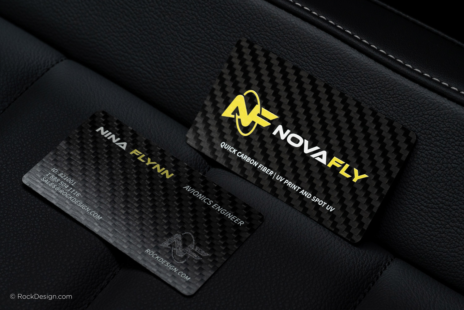 uv-print-yellow-white-grey-ink-matte-spot-uv-carbon-fiber-business-card-template-821001-rockdesign-image-01