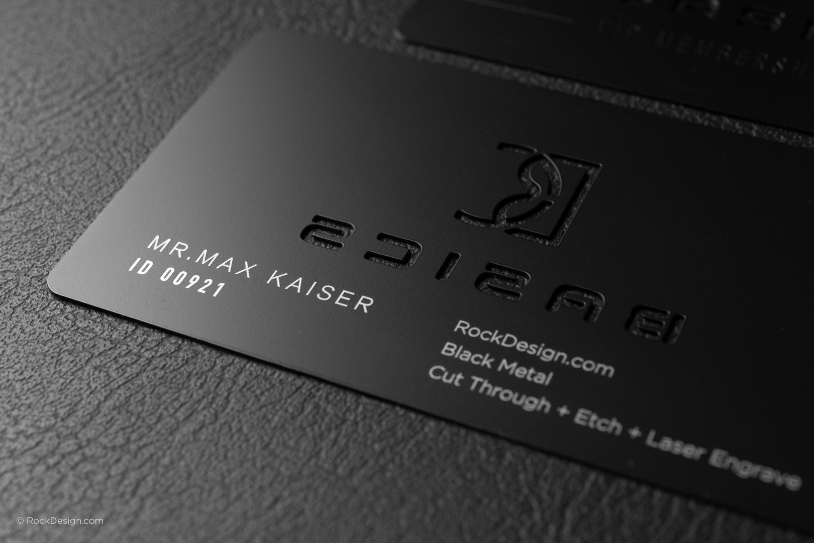 Metalux Black Metal Business Cards | Multi Color Print | Membership Cards |  VIP Cards | Gift Cards | Special Events