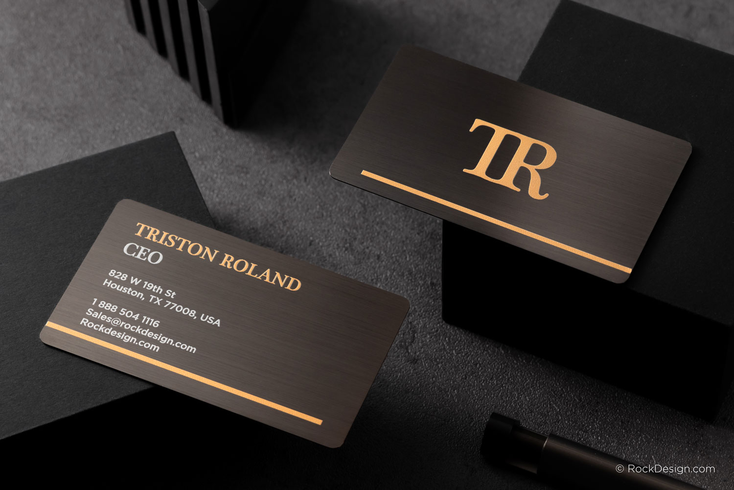 RockDesign Luxury Business Card Printing