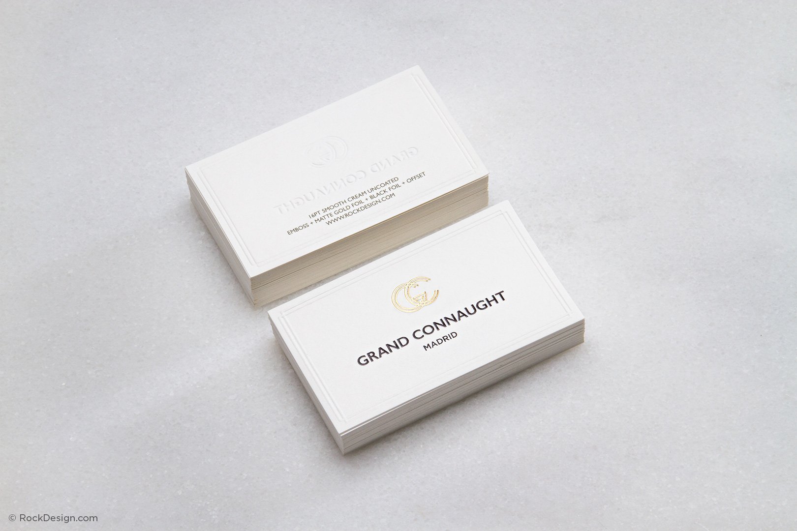 Embossed & Foil Business Cards